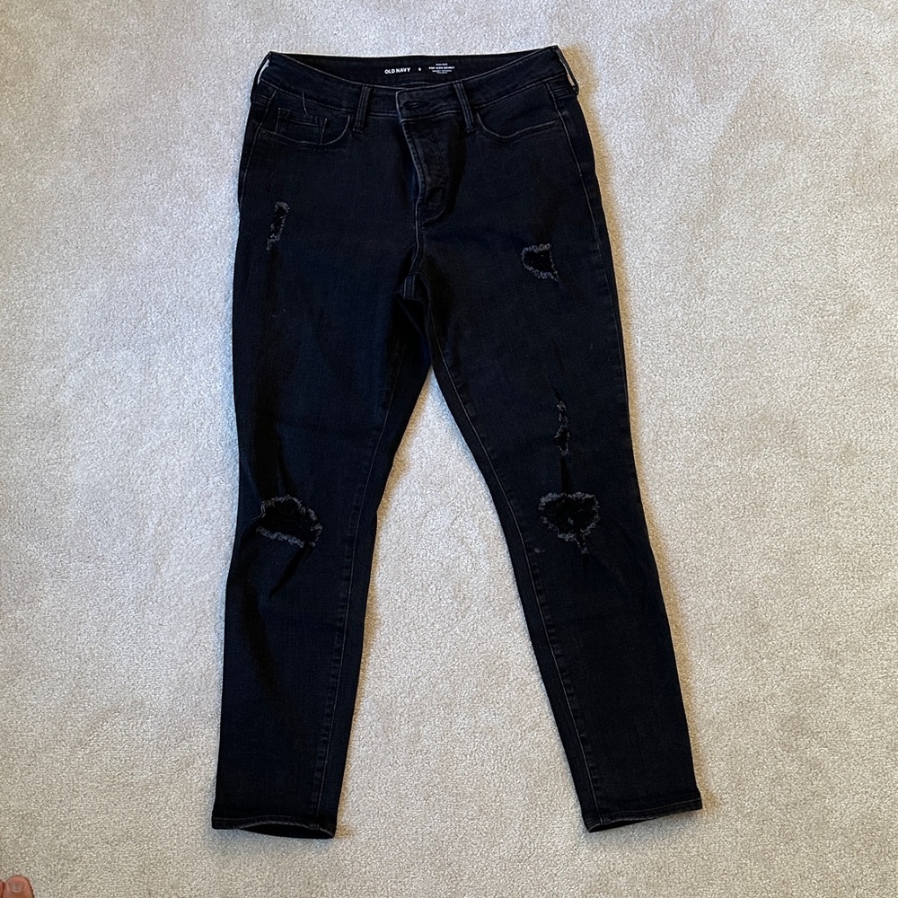 Old Navy Women's Black Skinny Jeans
